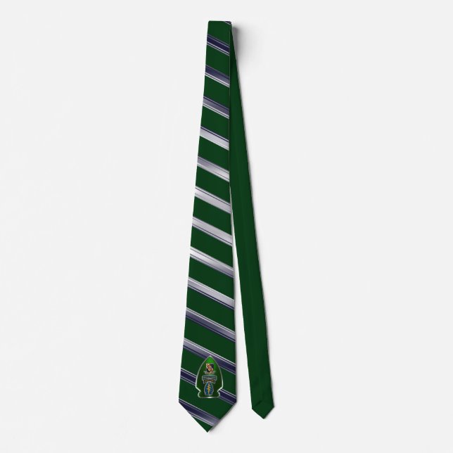 5th Special Forces Group Airborne  Neck Tie (Front)