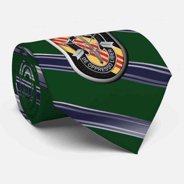 5th Special Forces Group Airborne  Neck Tie (Rolled)