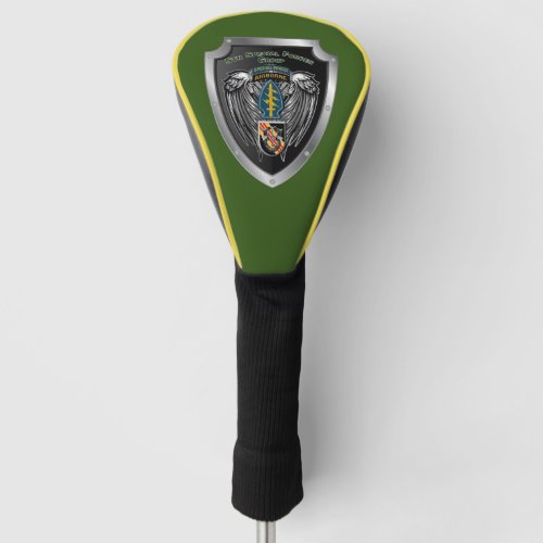 5th Special Forces Group Airborne Shield Golf Head Cover