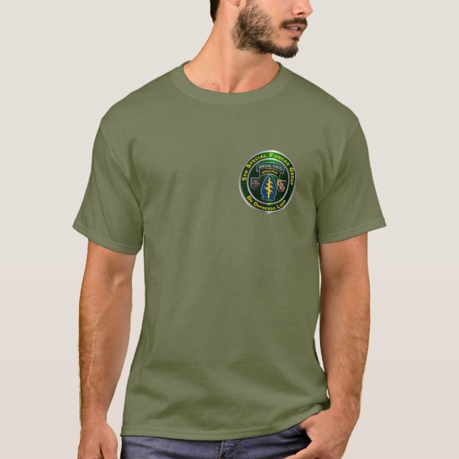 5th Special Forces Group Airborne T-Shirt (Front)