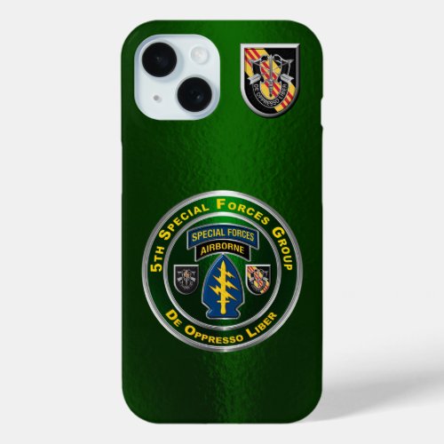 5th Special Forces Group iPhone 15 Case