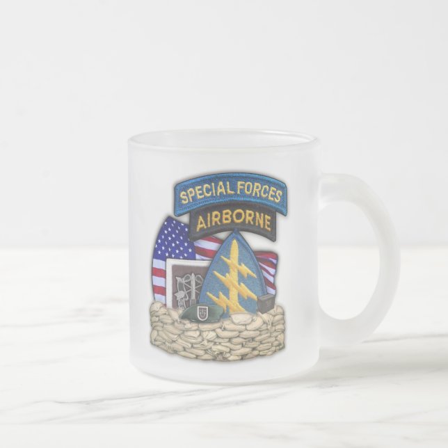 5th Special forces group fort campbell frosty Mug (Right)