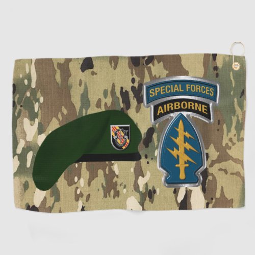 5th Special Forces Group  Golf Towel