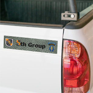5th Special Forces Group Green Berets Bumper Stic Sticker