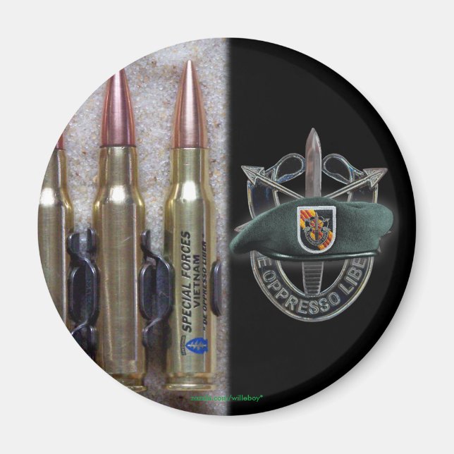 5th special forces group green berets vets Magnet (Front)