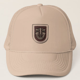 5th special forces group iraq fort campbell vetera trucker hat