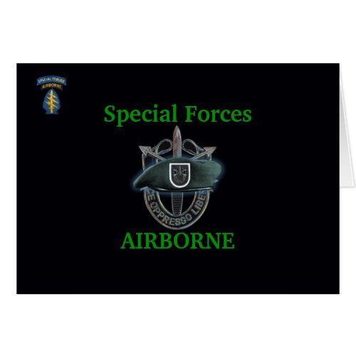 5th special forces group iraq gulf war vets Card