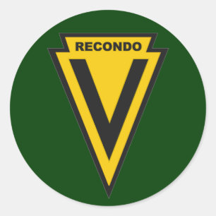 5th Special Forces Group school - Nha Trang patch Classic Round Sticker