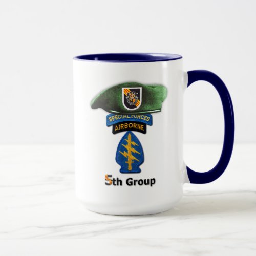 5th Special Forces Group SFG SF SFGA Veterans Mug