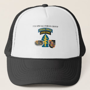 5TH SPECIAL FORCES GROUP TRUCKER HAT