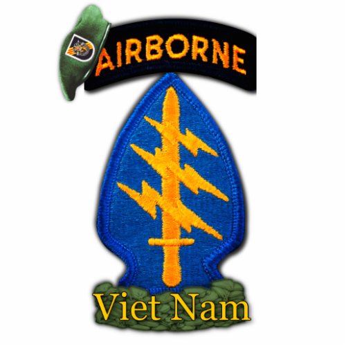 5th Special Forces Group Vietnam Veterans  Cutout