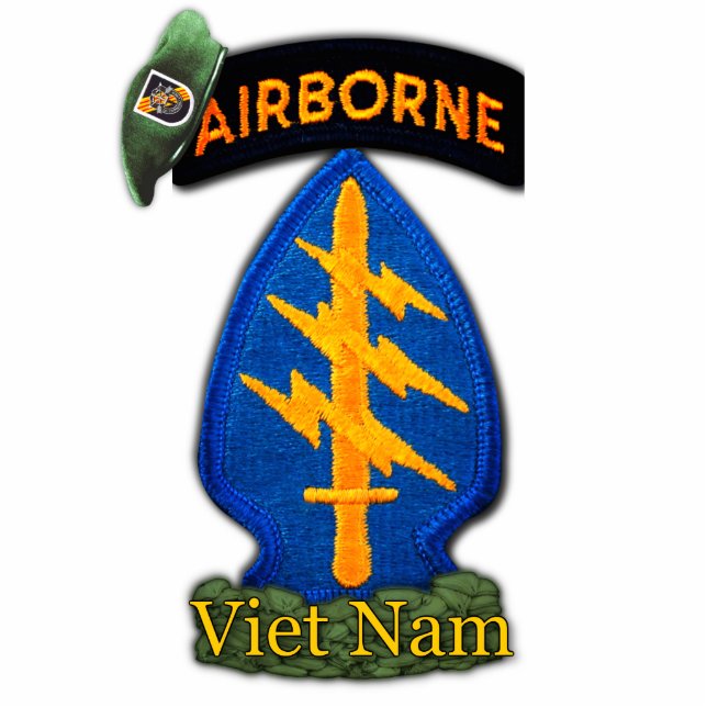5th Special Forces Group Vietnam Veterans  Cutout (Front)