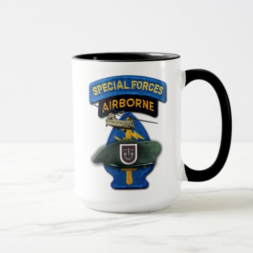 5th Special Forces SF SFG Veterans Vets Mug