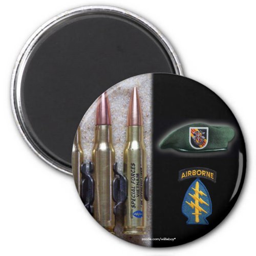 5th special forces veterans vets vietnam magnet