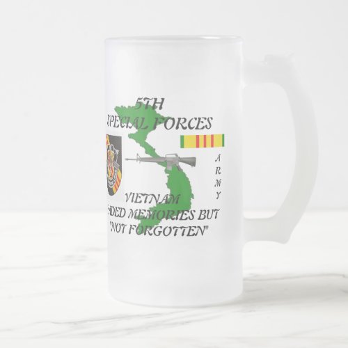 5th Special Forces Vietnam Frosted Mugs