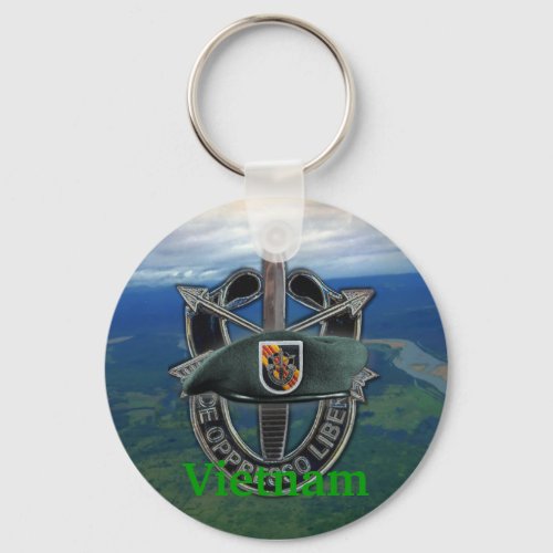 5th special forces vietnam vets group Keychain