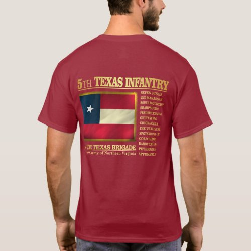 5th Texas Infantry BA2 T_Shirt