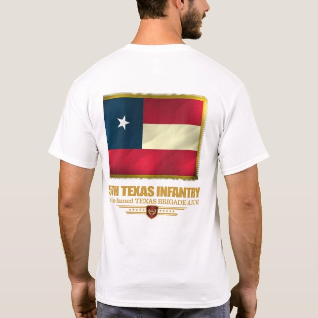 5th Texas Infantry T-Shirt (Back)