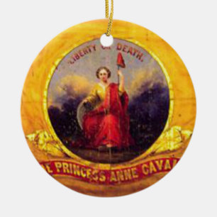 5th Virginia Cavalry - The Princess Anne Cavalry Ceramic Ornament