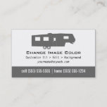 5th Wheel Rv - Personal Business Card at Zazzle