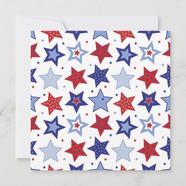 5x5 4th of July Party Invitation (Front)