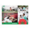 5x7 4 Photo Snowflake Photo Card