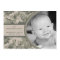 5x7 ARMY ACU Camo Camo Photo Birth Announcement