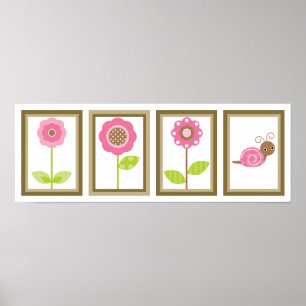 5X7 Berry Garden Wall Art Collection