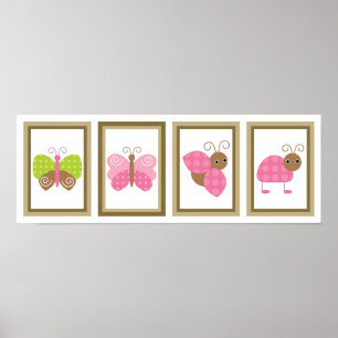 5X7 Berry Garden Wall Art Collection