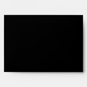 5x7 Black outside and Silver Inside Envelope
