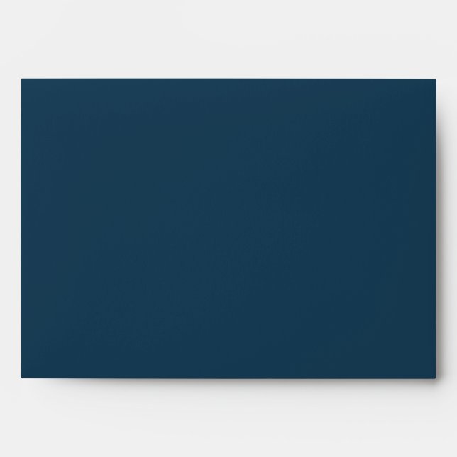 5x7 Blue Outside Lil League Stripe Inside Envelope (Front)