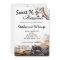 5x7 Brown Masquerade Sweet 16 Birthday Invitation