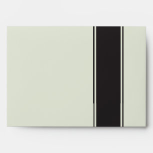 5x7 Envelope Black Tie Affair Filigree Scroll