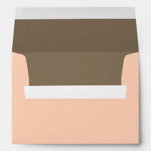 5x7 Envelope Option 1 Light Coral Pink/Brown Swir