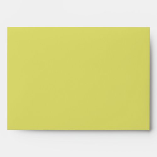 5x7  Envelope Option 1 Lime Green Pear Swirls