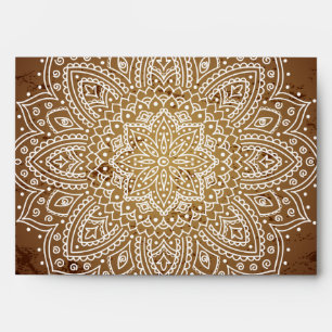 5x7  Envelope Option 2 Deep Moroccan Brown