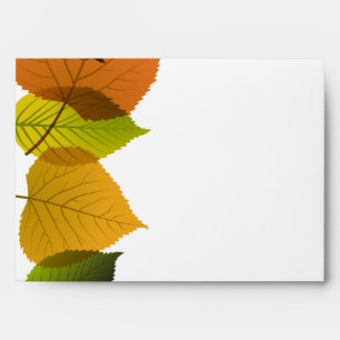 5x7 Envelope Option 2 Foliage Leaves