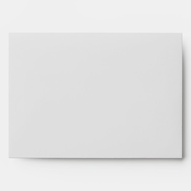5x7  Envelope Option 2 Gray Red Formal Print (Front)