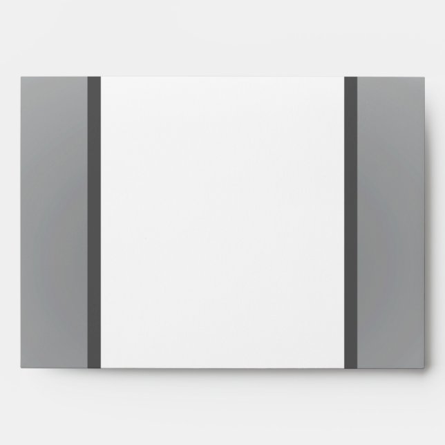 5x7  Envelope Option 3 Gray Winter Trees Snow Bare (Front)