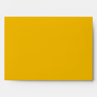 5x7 Envelope Option 3 Mustard Yellow Poppy Flower
