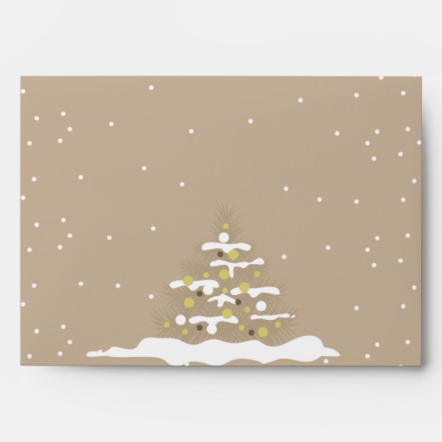 5x7  Envelope Option 3 Old Town Christmas (Front)