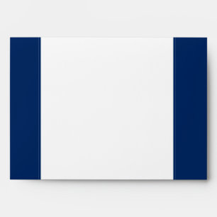 5x7 Envelope Option 3 Paper Plane Blue Swirl Loop