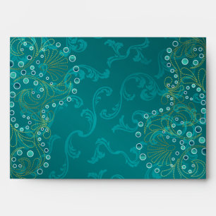 5x7 Envelope Option 5 Arabian Teal