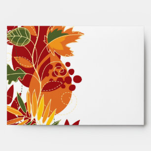 5x7 Envelope Option 5 Fall Foliage Leaves