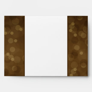 5x7  Envelope Option 5 Winter Brown / Stars & Bubb