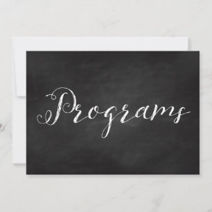 5x7 Favors Card Sign for Wedding