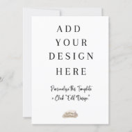 5x7" Flat Card Printing