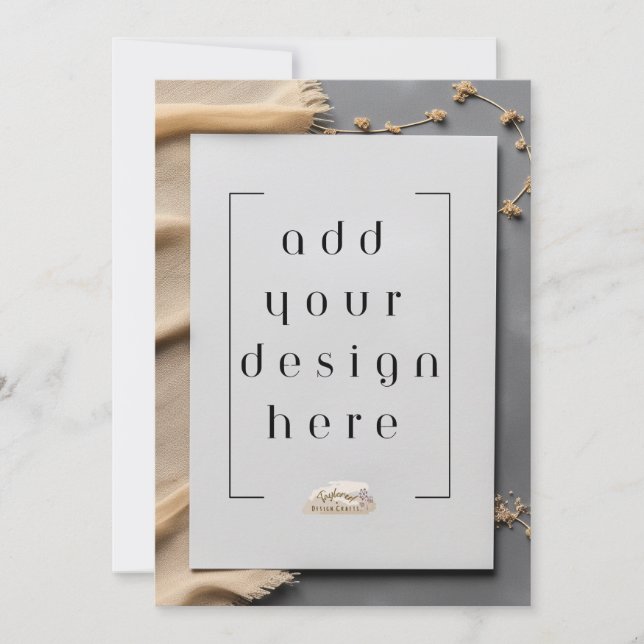 5x7" Flat Card Printing (Front)