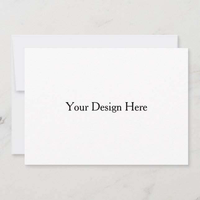 5x7 Flat customizable Invitation template (Front)