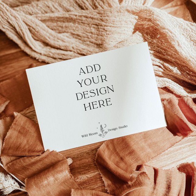 5x7" Invitation Cards Custom Print | Horizontal  (Creator Uploaded)